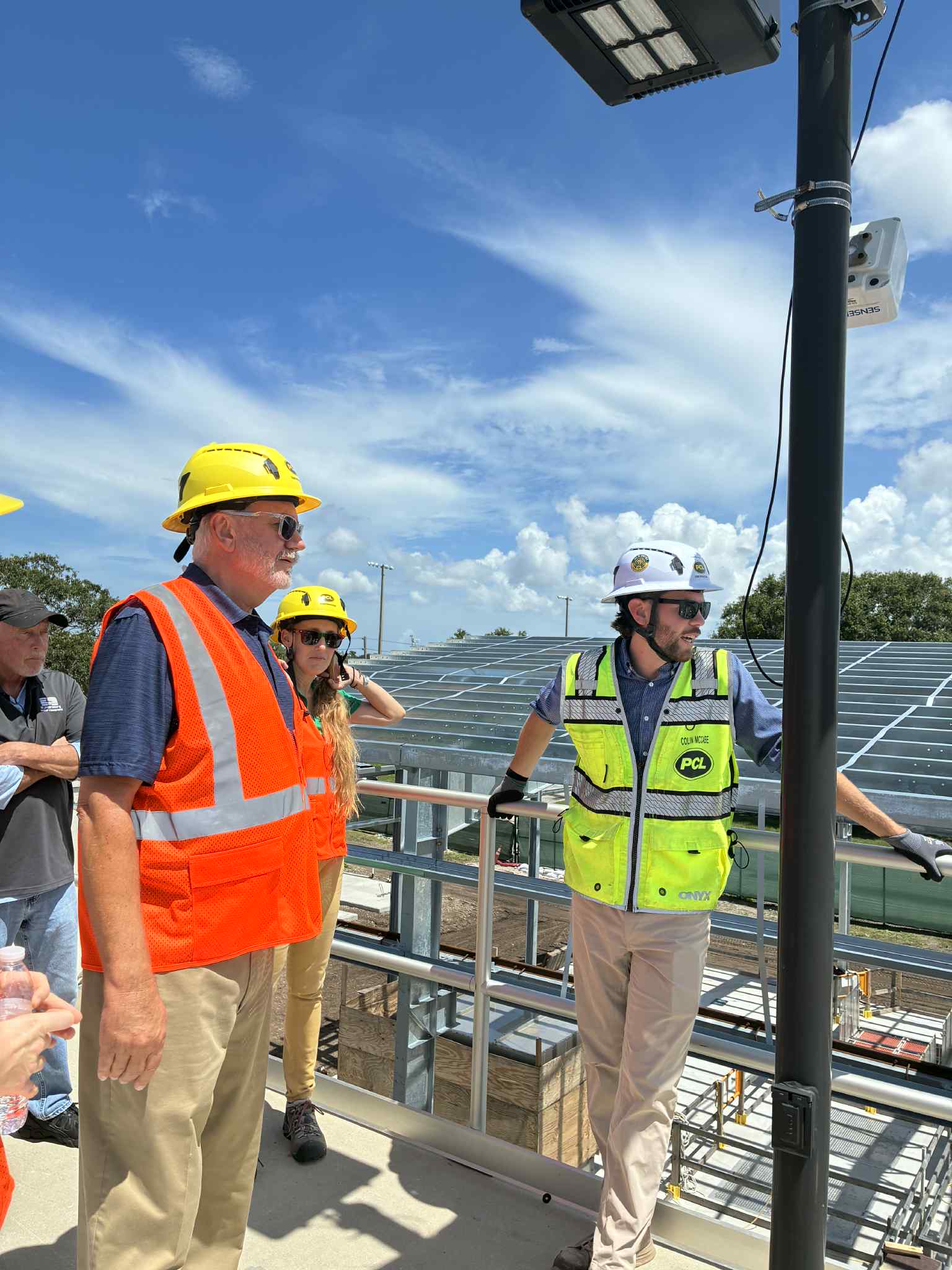 Mayor Penny on Water Treatment Tour